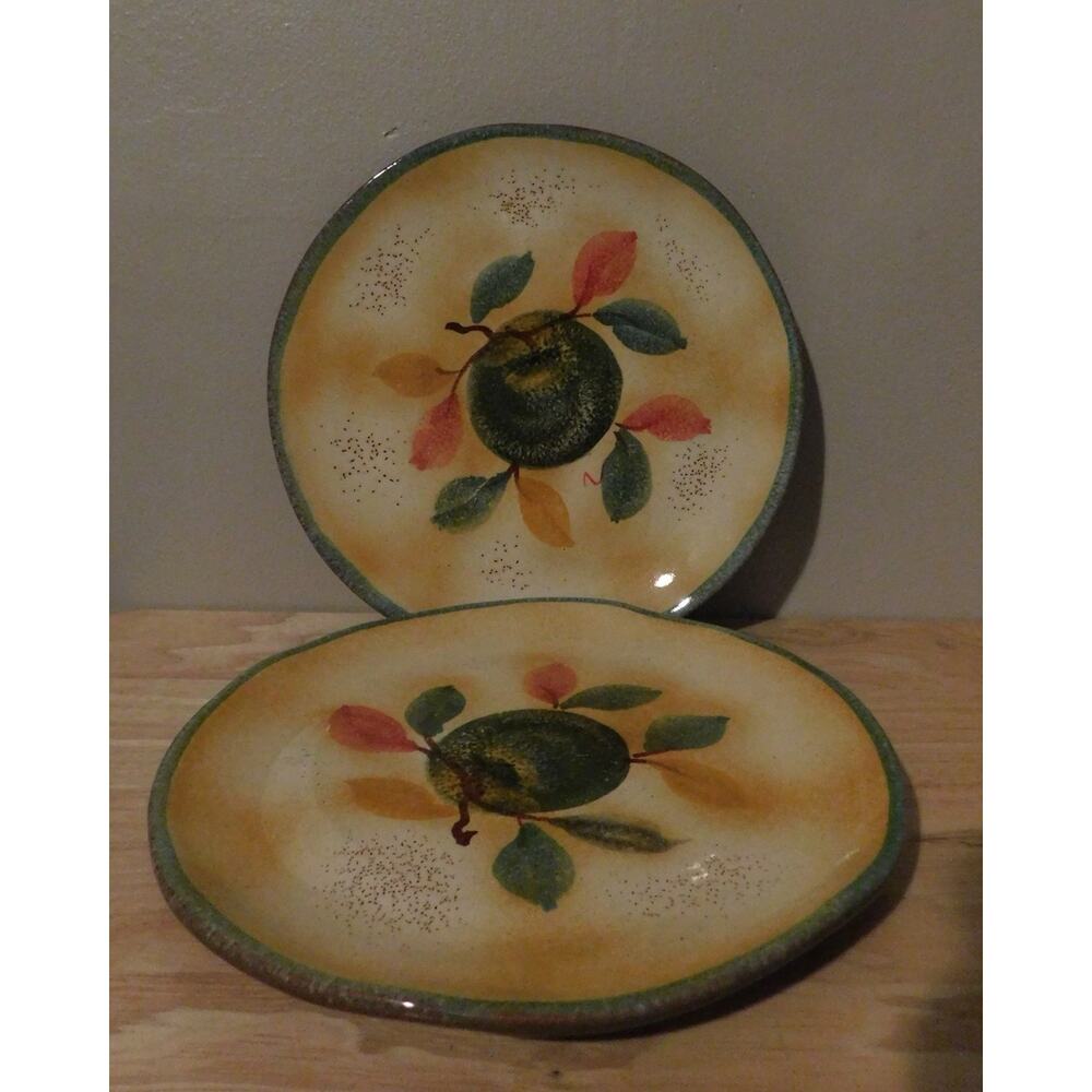 MODIGLIANI Ceramic Tapas Plates Handmade by Italian Artisans Set of 2